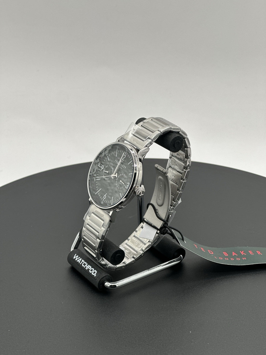 Ted Baker 41 mm NIB MENS PHYLIPA SS Strap Watch  BKPPGF40691