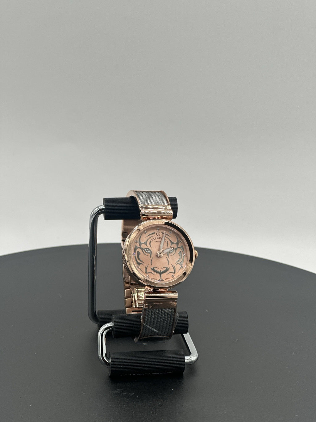 CHARRIOL Forever Tiger Rose Gold & Black Dial Ladies Watch FE32.102.029