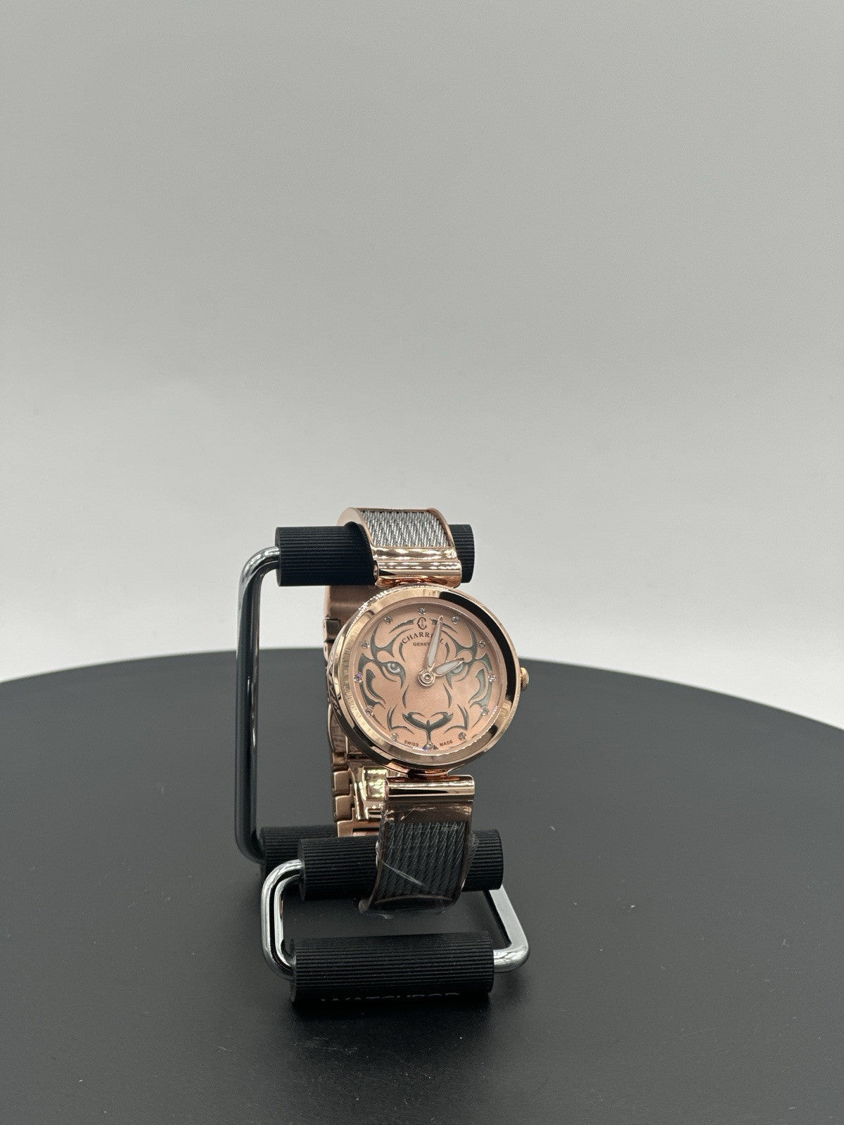 CHARRIOL Forever Tiger Rose Gold & Black Dial Ladies Watch FE32.102.029