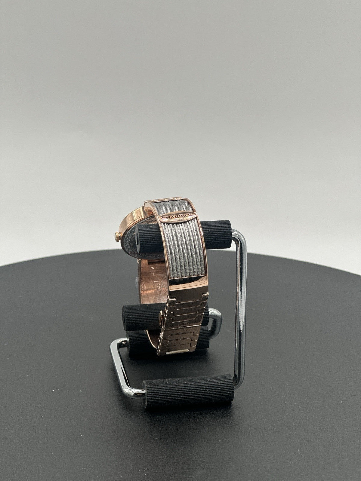 CHARRIOL Forever Tiger Rose Gold & Black Dial Ladies Watch FE32.102.029