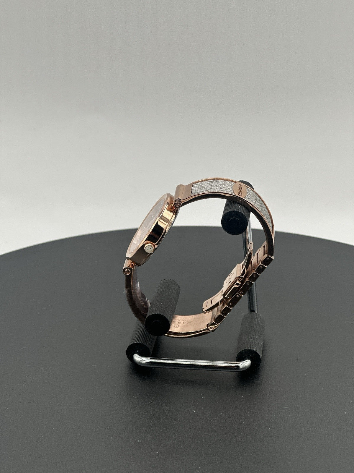 CHARRIOL Forever Tiger Rose Gold & Black Dial Ladies Watch FE32.102.029