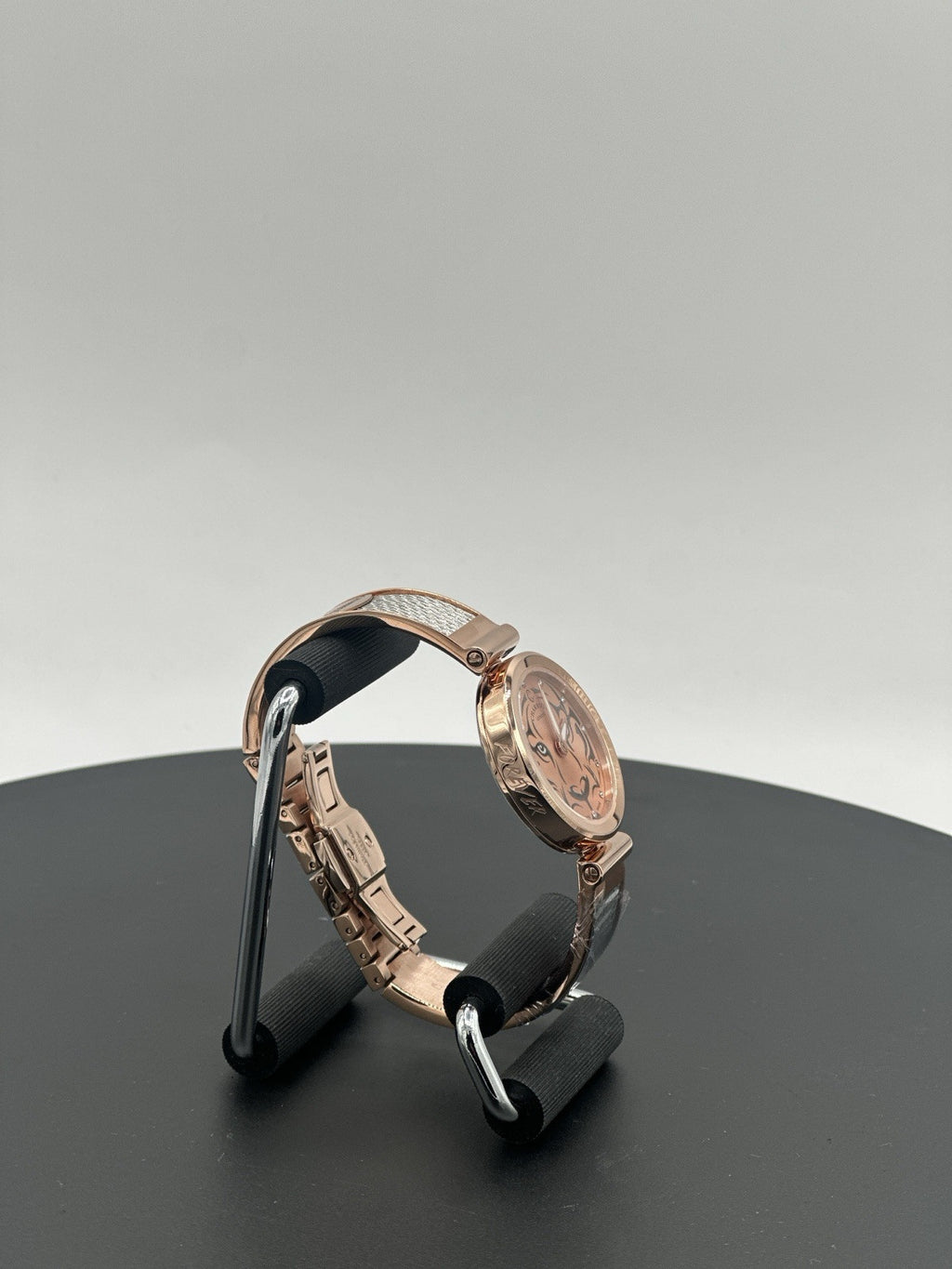 CHARRIOL Forever Tiger Rose Gold & Black Dial Ladies Watch FE32.102.029