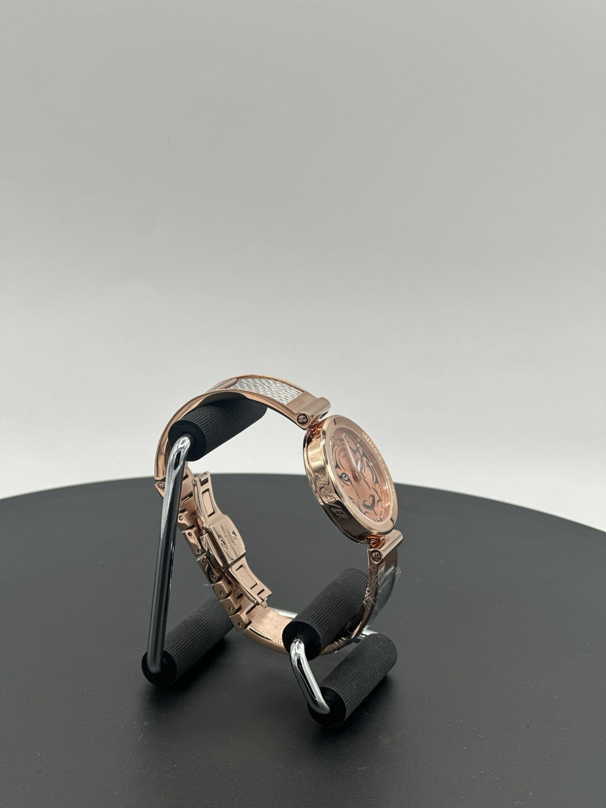 CHARRIOL Forever Tiger Rose Gold & Black Dial Ladies Watch FE32.102.029