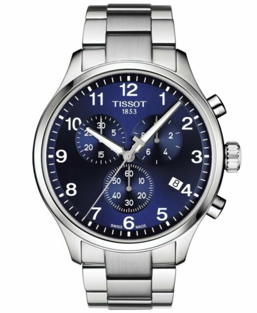 Tissot Chrono XL Classic Blue Dial Men's Watch T116.617.11.047.01
