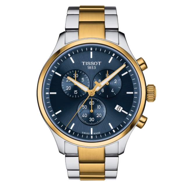 Tissot Chrono XL Classic Blue Dial Stainless Steel Watch T116.617.22.041.00